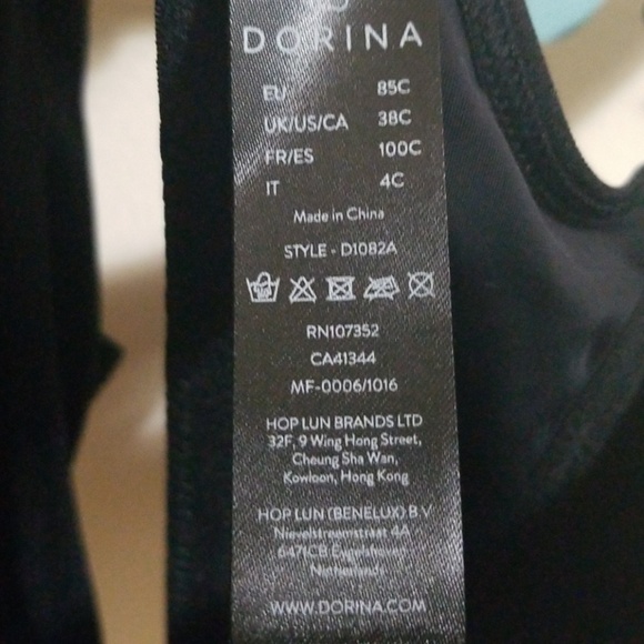 Black T-shirt  Bra Thick Straps Perfect Fit - Picture 5 of 8